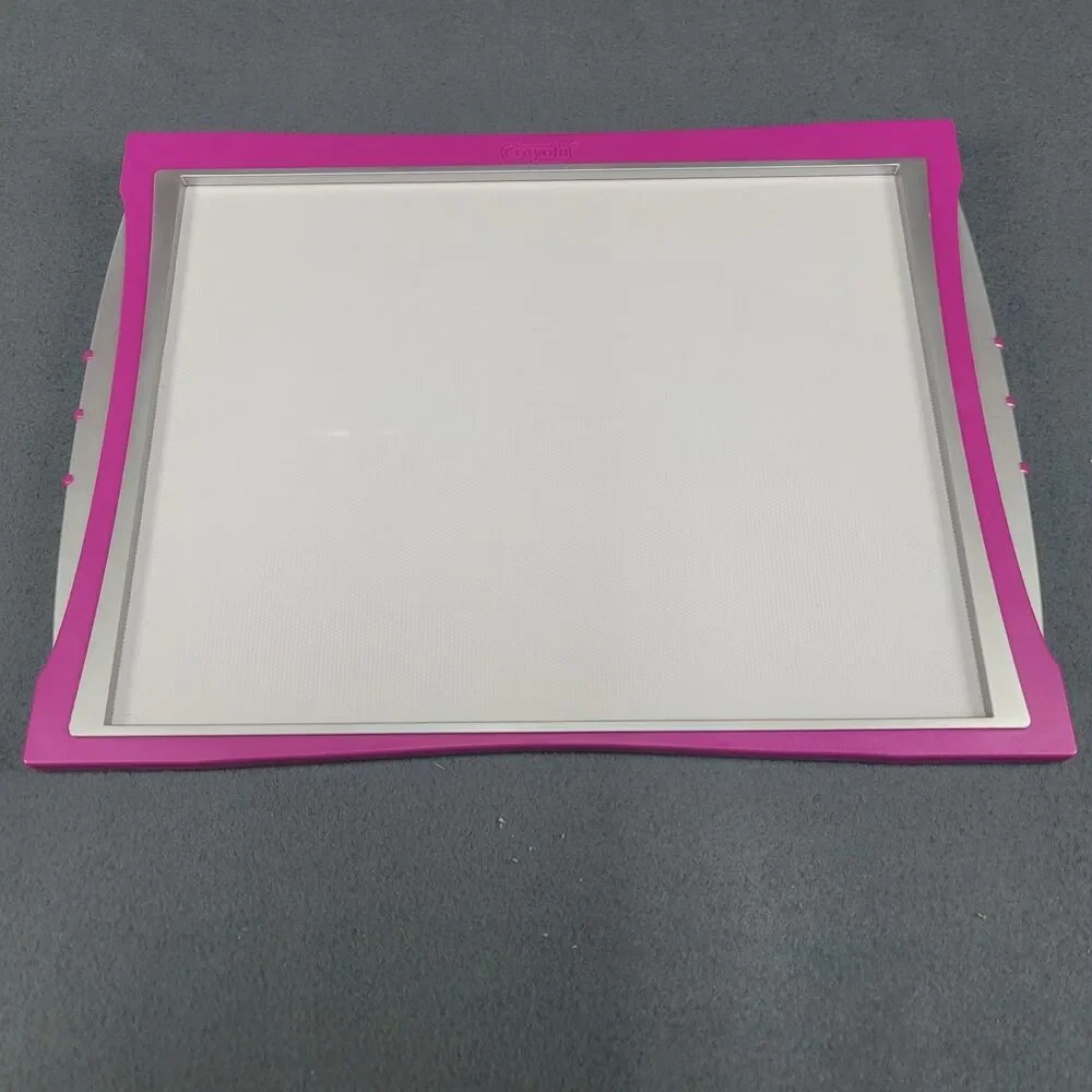Crayola light up tracing pad Pink Bright LED slim design drawing pad for kids